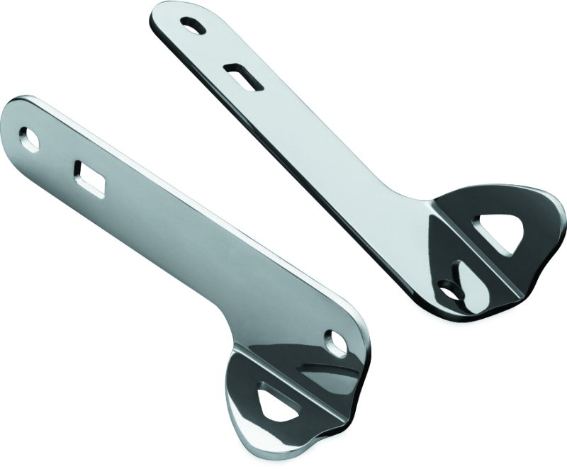 Kuryakyn 949 - KUR949 - Kuryakyn Custom Teardrop Tie-Down Brackets 14-Up Touring Chrome - Shipped in Europe - Tuningsupply.com