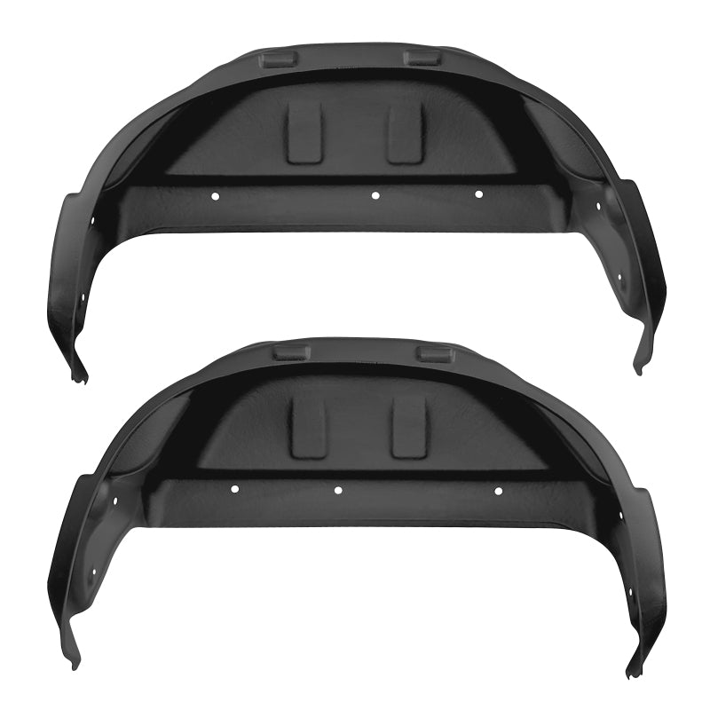 Husky Liners - HSL79051 - Husky Liners 20-22 Chevrolet Silverado 2500/3500 HD Rear Wheel Well Guards - Black - Shipped in Europe - Tuningsupply.com