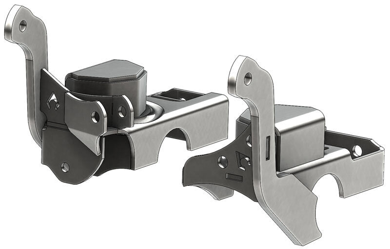 Artec Industries TJ3016 - ARTTJ3016 - Artec Industries 93-06 Jeep Wrangler TJ Lj Coil / Lca Combo Brackets Front Axle - Normal Hole - Shipped in Europe - Tuningsupply.com