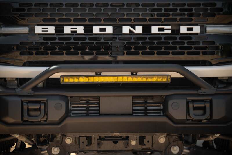 DV8 Offroad LBBR-09 - DVELBBR-09 - DV8 Offroad 21-24 Ford Bronco Capable Bull Bar - Shipped in Europe - Tuningsupply.com