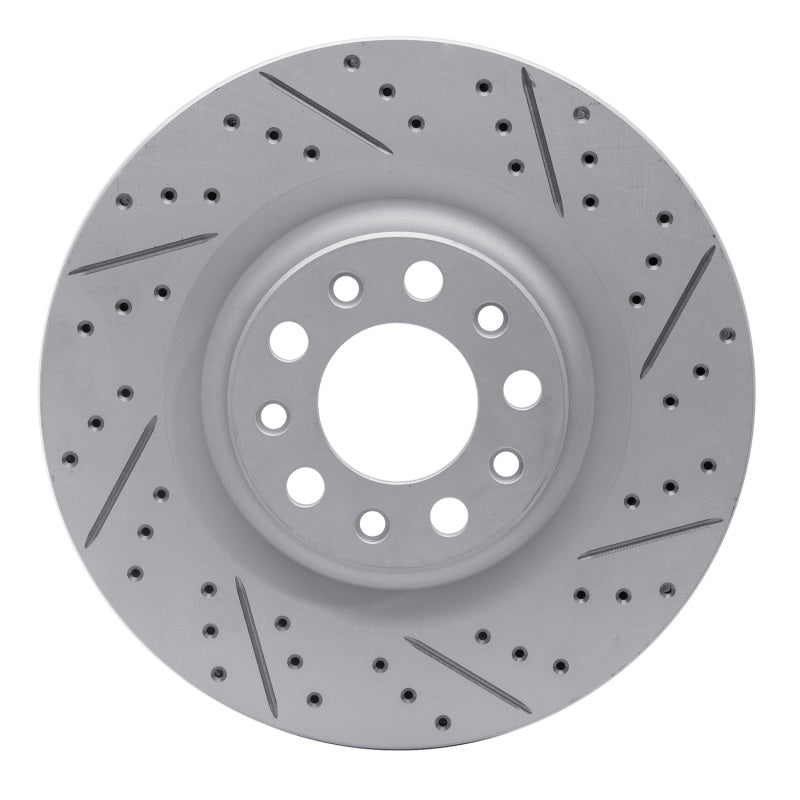 R1 Concepts 830-16013R - RNC830-16013R - R1 17-25 Alfa Romeo Giulia Rear Right Drilled & Slotted Geo-Carbon Rotor - Shipped in Europe - Tuningsupply.com