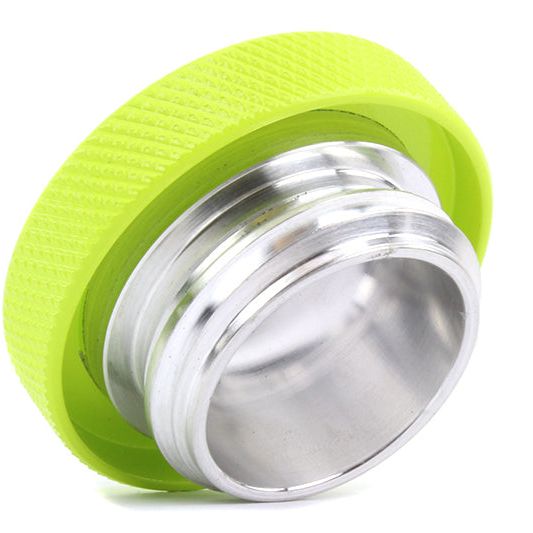 Perrin Performance PSP-ENG-711NY - PERPSP-ENG-711NY - PERRIN 02-25 Subaru Impreza/WRX/STI & 13-25 Crosstrek/BRZ/FR-S/GR86/GR86 Oil Fill Cap - Neon Yellow - Shipped in Europe - Tuningsupply.com