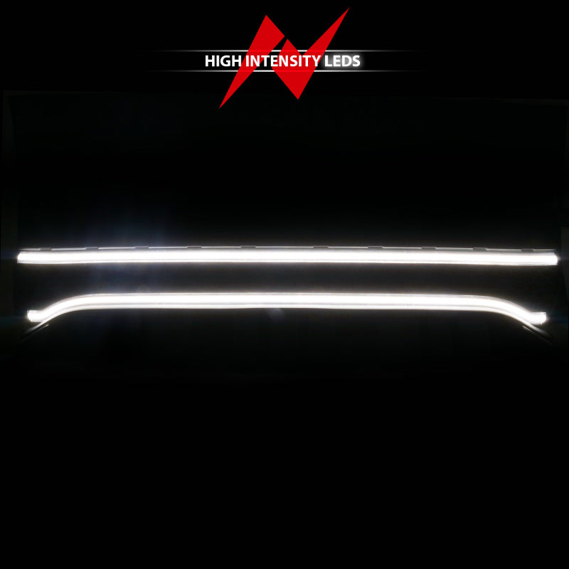 ANZO 901028 - ANZ901028 - ANZO 15-23 Dodge Charger Black LED Grille w/ Initiation & Running Light/DRL Bar - Shipped in Europe - Tuningsupply.com