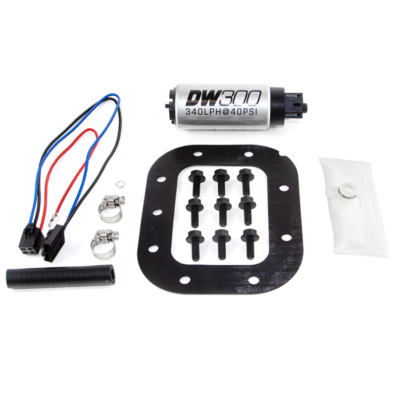 DeatschWerks 9-301-1028 - DWK9-301-1028 - DeatschWerks 86-89 Chevy Corvette 5.7L DW300 340 LPH In-Tank Fuel Pump w/ Install Kit - Shipped in Europe - Tuningsupply.com