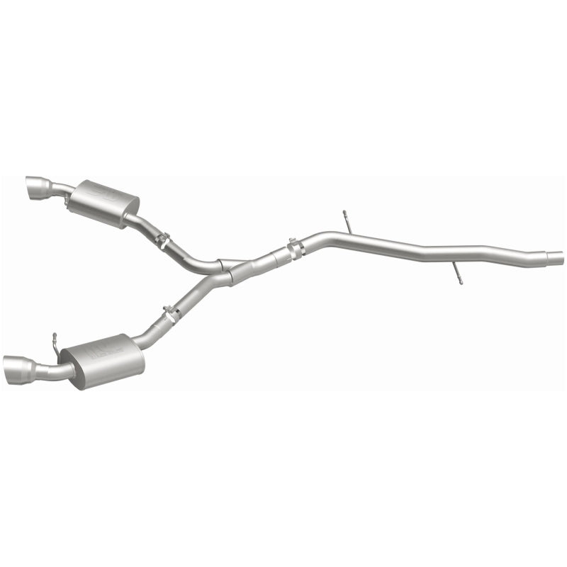 Magnaflow 19390 - MAG19390 - MagnaFlow 18-19 Audi A5 Dual Exit Polished Stainless CatBack Exhaust - 3in Main Piping Diameter - Shipped in Europe - Tuningsupply.com