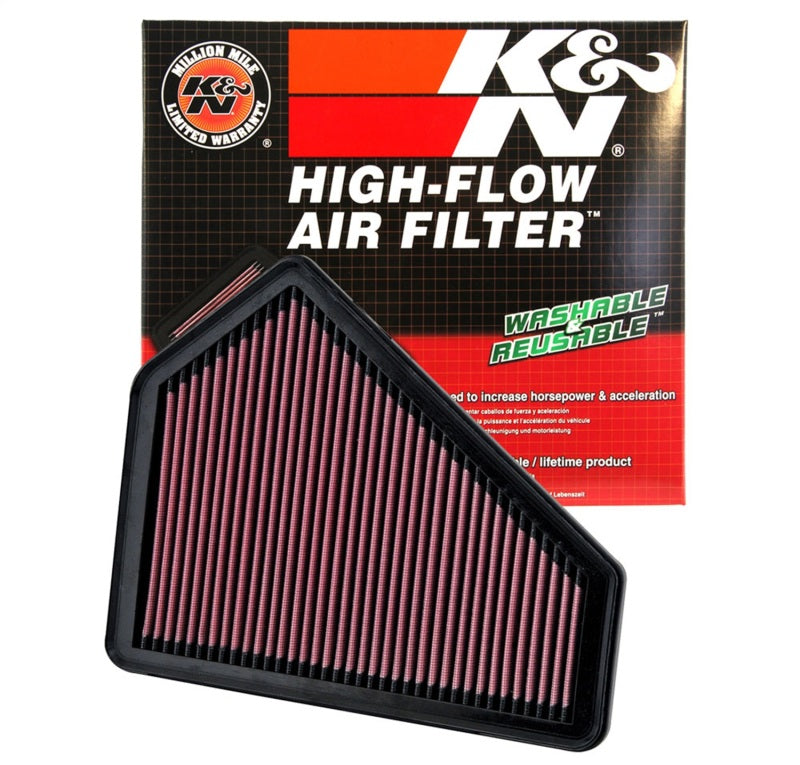 K&N Engineering 33-2411 - KNN33-2411 - K&N Replacement Air Filter CADILLAC CTS/CTS-V 3.6L-V6; 2008 - Shipped in Europe - Tuningsupply.com