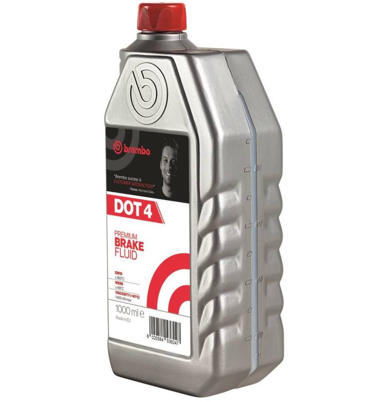 Brembo OE - BREL04010 - Brembo DOT 4 Brake Fluid (1000 ML) - Shipped in Europe - Tuningsupply.com
