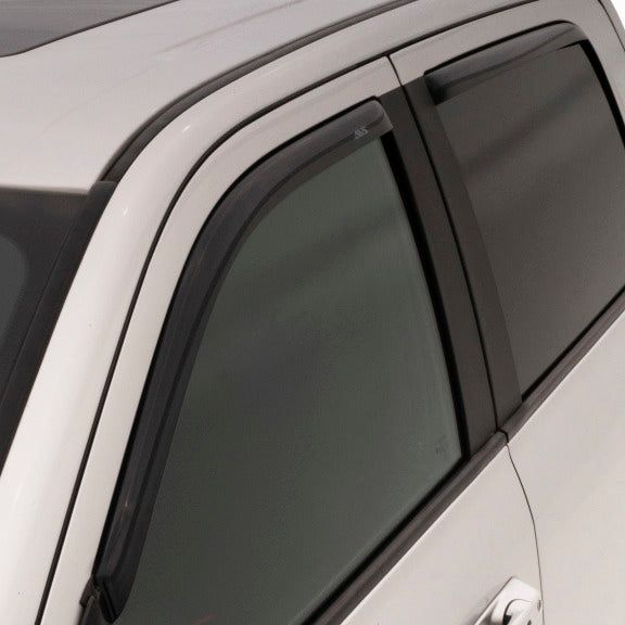 AVS 194627 - AVS194627 - AVS 00-04 Nissan Frontier Crew Cab Ventvisor In-Channel Front & Rear Window Deflectors 4pc - Smoke - Shipped in Europe - Tuningsupply.com
