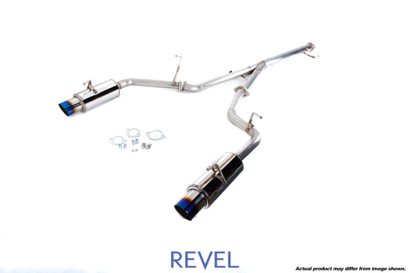 Revel - RVLT90034KR - Revel Medallion Touring-S Catback Exhaust - Dual Muffler/ Blue Tip 90-99 Mitsubishi 3000GT VR4 - Shipped in Europe - Tuningsupply.com