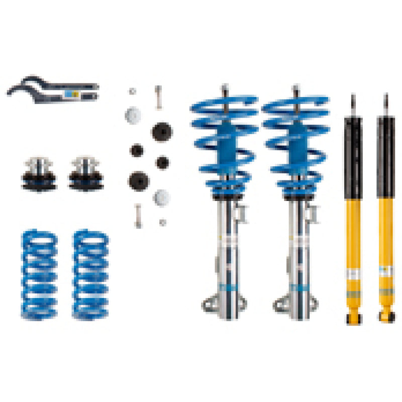 Bilstein 47-100770 - BIL47-100770 - Bilstein B14 2002 Mercedes-Benz C230 Kompressor Front and Rear Suspension Kit - Shipped in Europe - Tuningsupply.com
