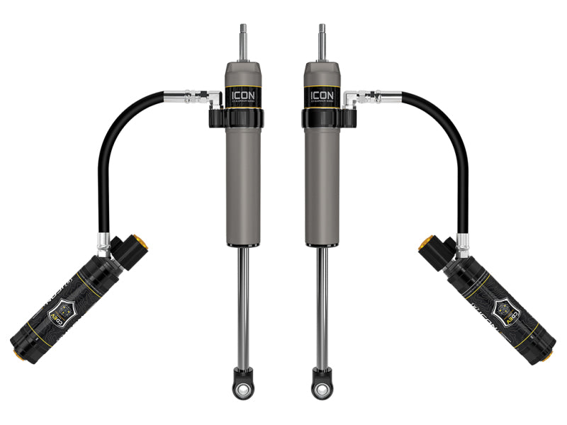 ICON 57872EP - ICO57872EP - ICON 2025 Toyota 4Runner 2.5 Aluminum RR Series Rear Shock Absorbers w/ CDEV - 0-3in Lift - Shipped in Europe - Tuningsupply.com