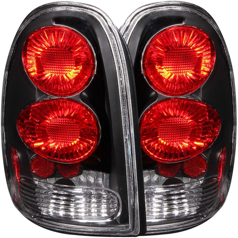 ANZO 211039 - ANZ211039 - ANZO 1996-2000 Chrysler Voyager Taillights Black - Shipped in Europe - Tuningsupply.com