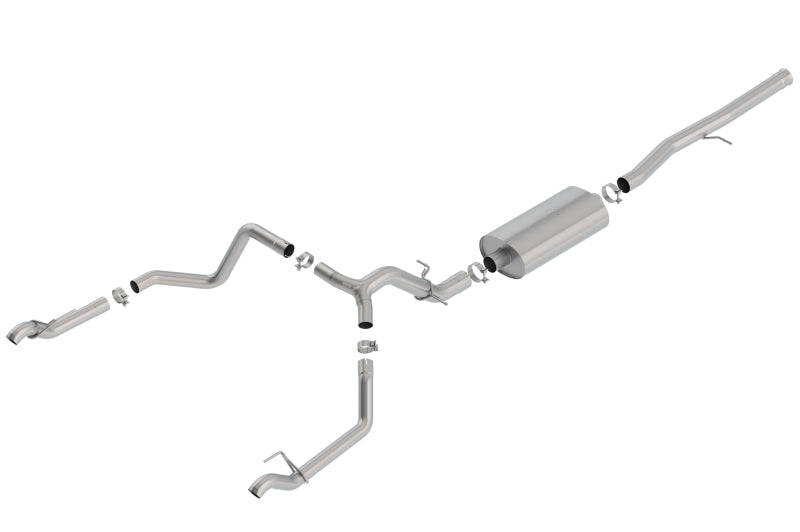 Borla 140771 - BOR140771 - Borla 19 Chevrolet Silverado/GMC Sierra 1500 6.2L SS Touring Catback Exhaust - Shipped in Europe - Tuningsupply.com