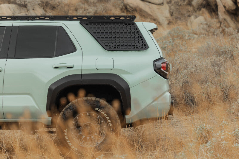 DV8 Offroad RRTF3-02EMD - DVERRTF3-02EMD - DV8 Offroad 25-26 Toyota 4Runner Exterior Window Molle for DV8 Offroad Roof Rack - Driver - Shipped in Europe - Tuningsupply.com