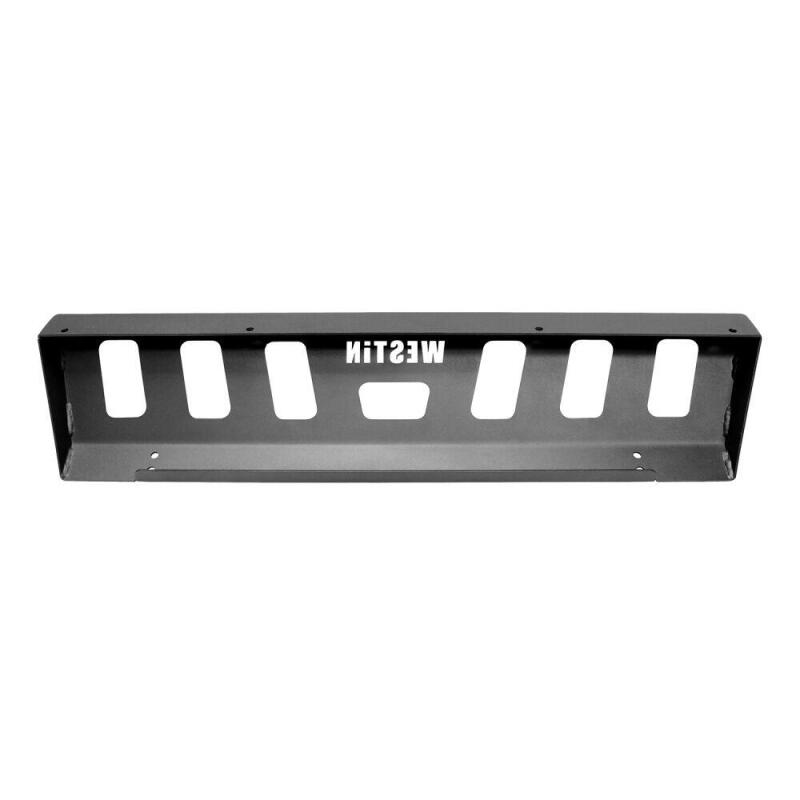 Westin 59-80095 - WES59-80095 - Westin 18-19 Jeep Wrangler JL Front Bumper Skid Plate - Textured Black - Shipped in Europe - Tuningsupply.com