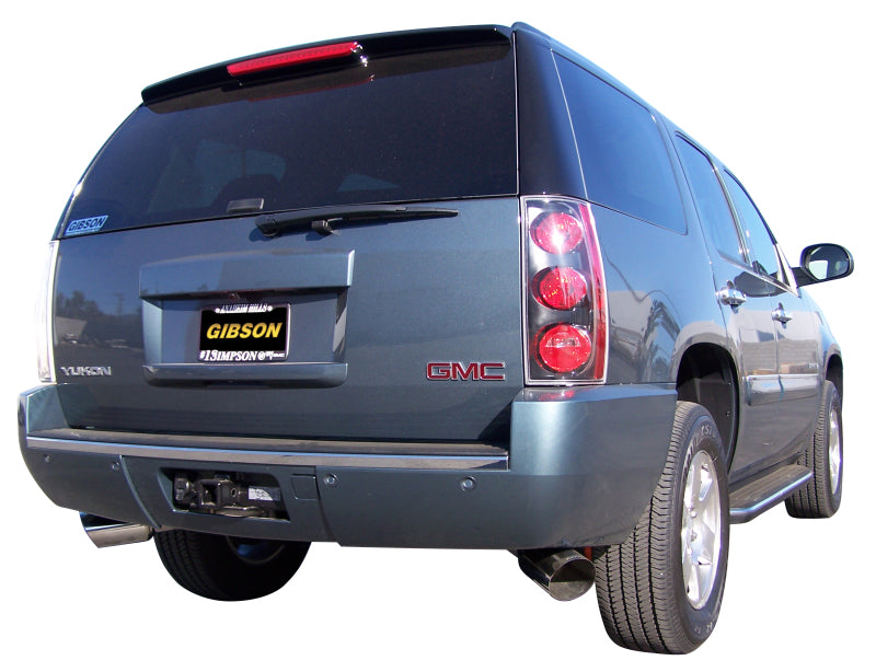 Gibson 65402 - GIB65402 - Gibson 07-10 Cadillac Escalade Base 6.2L 3in Cat-Back Dual Extreme Exhaust - Stainless - Shipped in Europe - Tuningsupply.com