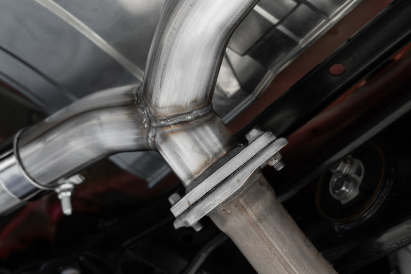 MBRP PS48053BE - MBRPS48053BE - MBRP 2022 Subaru BRZ 2.4L/Toyota GR86 2.4L 2.5in Dual Split Rear Exit w/5in OD Burnt End Tips - T304 - Shipped in Europe - Tuningsupply.com