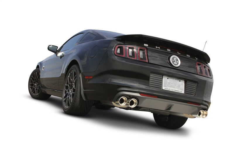 Borla 11831 - BOR11831 - Borla 13-14 Mustang Shelby GT500 GT 5.8L V8 RWD Dual Split Rear Exit ATAK Exhaust Rear Section Only - Shipped in Europe - Tuningsupply.com