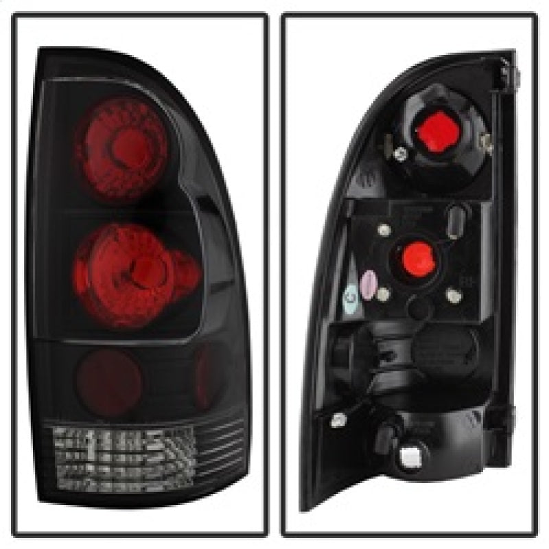 SPYDER 5007896 - SPY5007896 - Spyder Toyota Tacoma 05-15 Euro Style Tail Lights Black ALT-YD-TT05-BK - Shipped in Europe - Tuningsupply.com