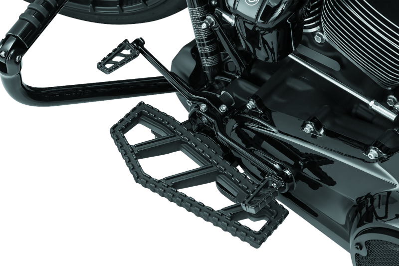 Kuryakyn 3595 - KUR3595 - Kuryakyn Riot Floorboards Satin Black - Shipped in Europe - Tuningsupply.com