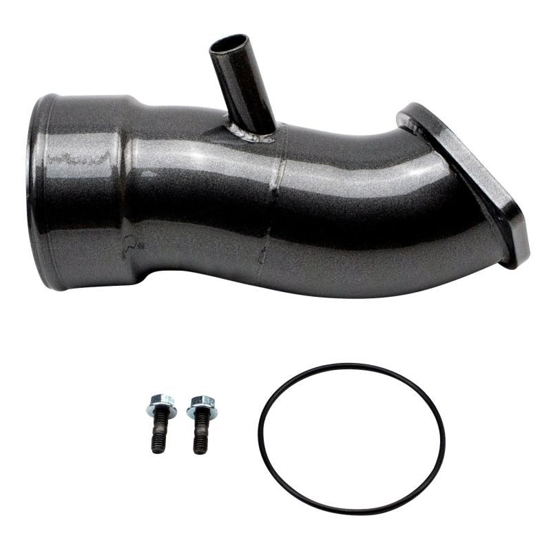 Wehrli WCF100833-GB - WCFWCF100833-GB - Wehrli 20-24 Chevrolet 6.6L L5P Duramax 3.5in Intake Horn w/PCV Port - Gloss Black - Shipped in Europe - Tuningsupply.com
