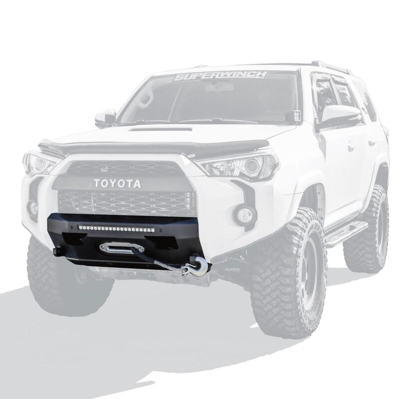 Westin 58-411155 - WES58-411155 - Westin 14-22 Toyota 4Runner (Excl. Ltd/TRD Sport/Nightshade) Pro-Series Front Bumper - Tex. Blk - Shipped in Europe - Tuningsupply.com