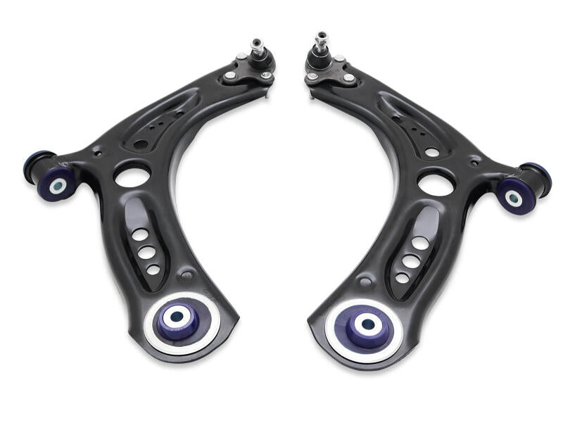 Superpro TRC1071 - SPRTRC1071 - SuperPro 2015 Volkswagen Golf Rear Base Front Control Arm Lower Assembly Kit (Add. Positive Caster) - Shipped in Europe - Tuningsupply.com