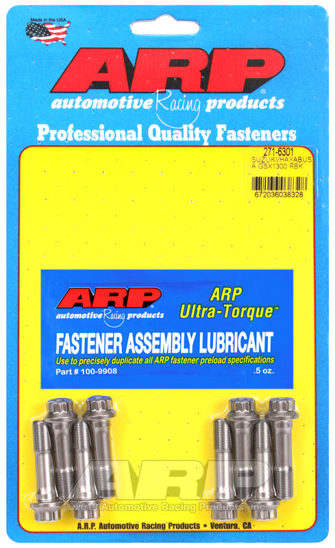 ARP 271-6301 - ARP271-6301 - ARP Suzuki Hayabusa GSX1300 Rod Bolt Kit - Shipped in Europe - Tuningsupply.com