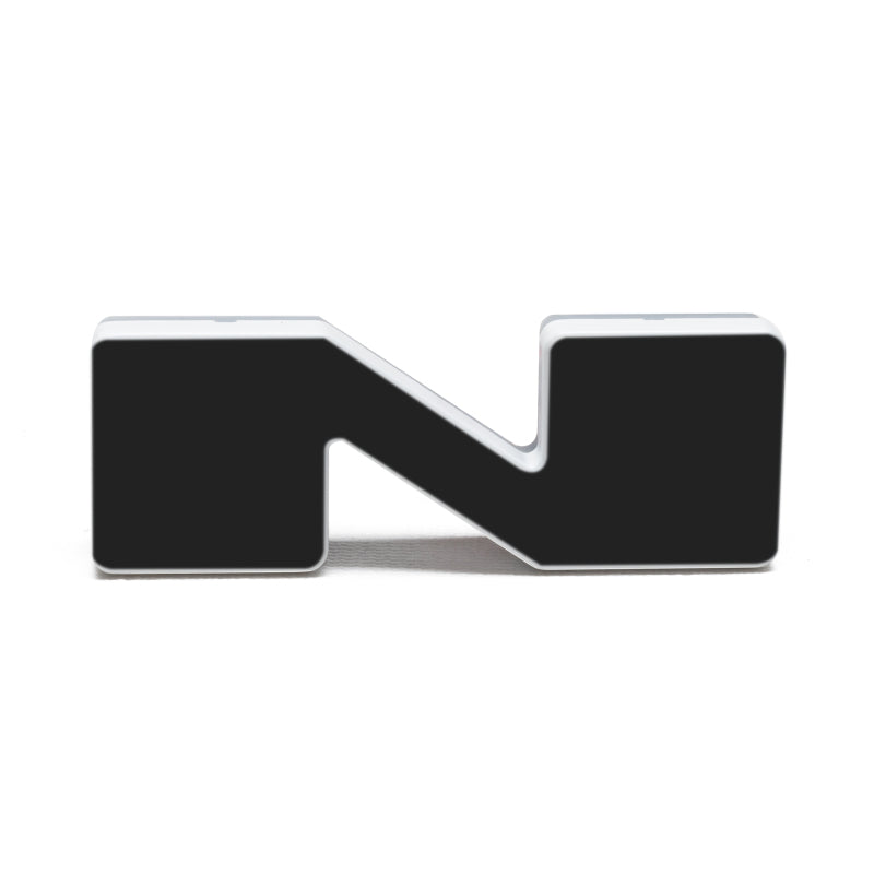 ORACLE Lighting 3141-N-005 - ORL3141-N-005 - ORACLE Lighting Universal Illuminated LED Letter Badges - Matte Blk Surface Finish - N - Shipped in Europe - Tuningsupply.com