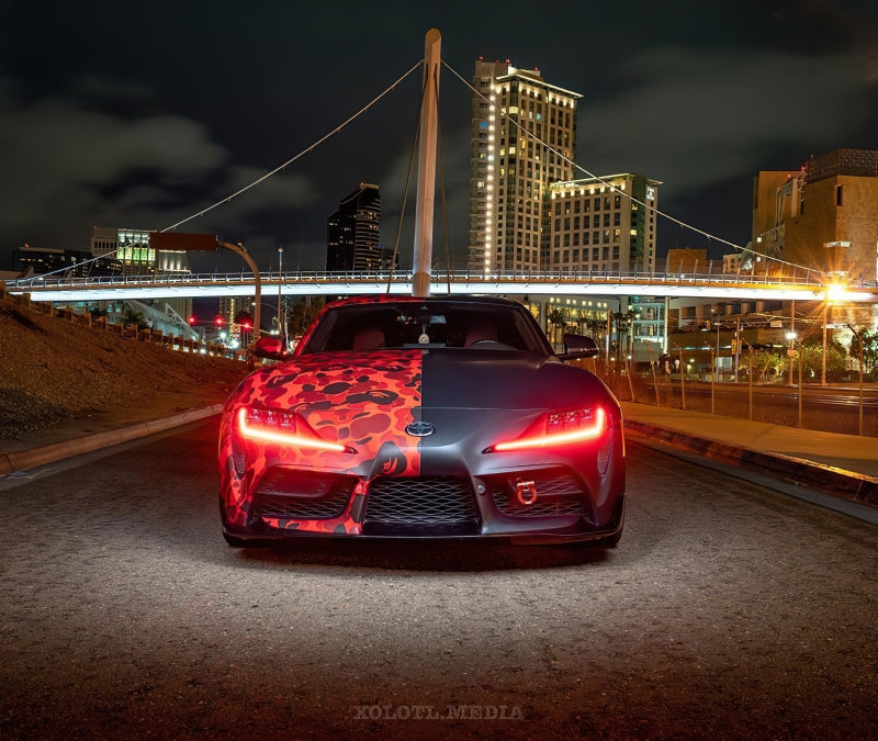 ORACLE Lighting - ORL1400-334 - Oracle 20-21 Toyota Supra GR RGB+A Headlight DRL Upgrade Kit - ColorSHIFT w/o Controller - Shipped in Europe - Tuningsupply.com