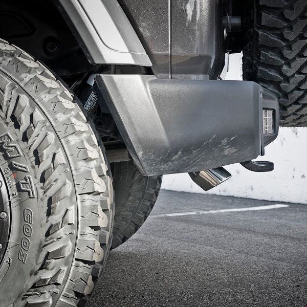 aFe 49-48070-1P - AFE49-48070-1P - aFe MACH Force-Xp Axle-Back Exhaust System w/Polished Tip 18-20 Jeep Wrangler L4-2.0T / V6-3.6L - Shipped in Europe - Tuningsupply.com