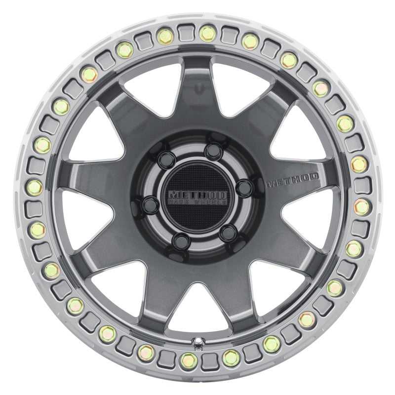 Method Wheels - MRWMR10879060844B - Method MR108 17x9 -44mm Offset 6x5.5 106.25mm CB Gloss Titanium w/BH-H24125-38 Wheel - Shipped in Europe - Tuningsupply.com