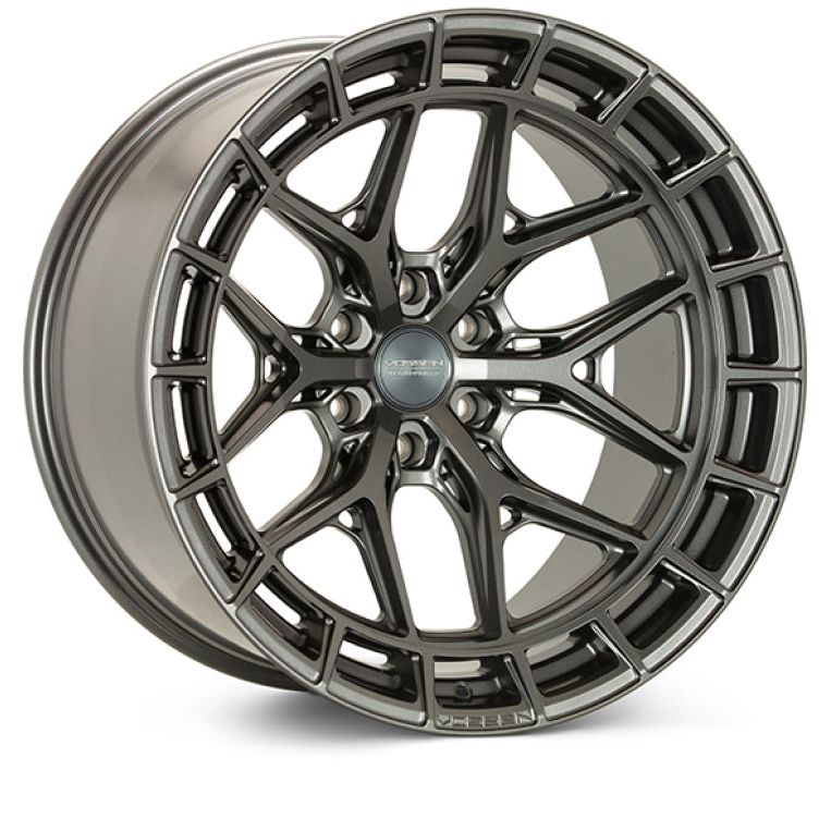 Vossen HFX1-7F72 - VOSHFX1-7F72 - Vossen HFX-1 17x9 / 6x135 / ET0 / Deep / 87.1 CB - Matte Gunmetal Wheel - Shipped in Europe - Tuningsupply.com