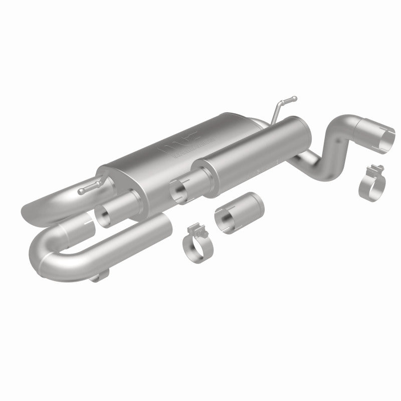 Magnaflow 19620 - MAG19620 - MagnaFlow 18-23 Jeep Wrangler JL 2.0L/3.6L Overland Series Axle-Back Exhaust - Shipped in Europe - Tuningsupply.com