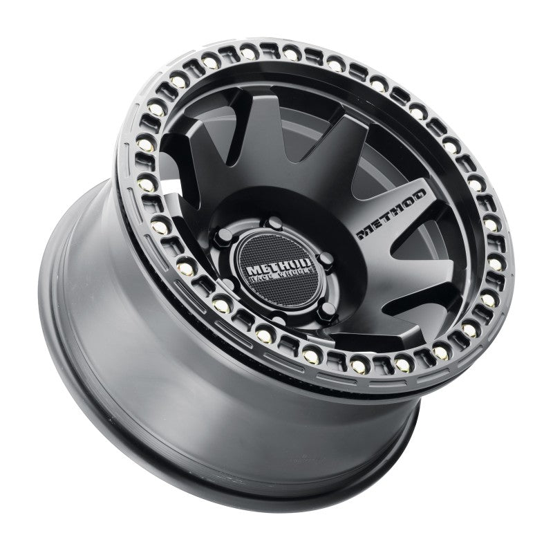 Method Wheels - MRWMR10879060544B - Method MR108 17x9 -44mm Offset 6x5.5 106.25mm CB Matte Black w/BH-H24125-38 Wheel - Shipped in Europe - Tuningsupply.com