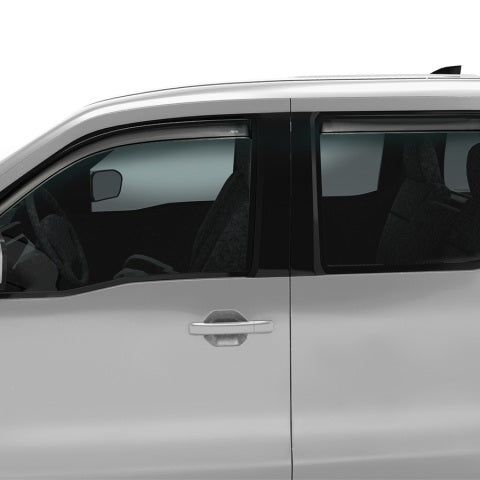 AVS 194788 - AVS194788 - AVS 2022 Nissan Frontier Crew Cab Ventvisor In-Channel Window Deflectors - 4pc - Smoke - Shipped in Europe - Tuningsupply.com