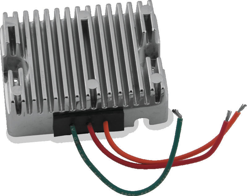 TwinPower 498316 - TWP498316 - Twin Power 65-69 FL 65-77 XL Voltage Regulator Chrome Replaces H-D 74510-64 12V Generator Type - Shipped in Europe - Tuningsupply.com