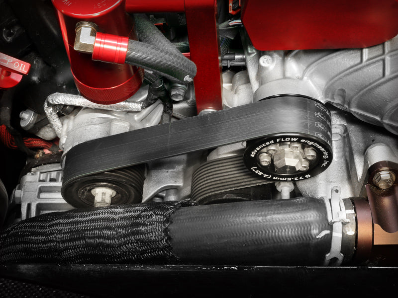 aFe 79-10007 - AFE79-10007 - aFe 15-23 Dodge Challenger / 15-23 Dodge Charger SRT Hellcat 2.85in Supercharger Power Pulley Kit - Shipped in Europe - Tuningsupply.com