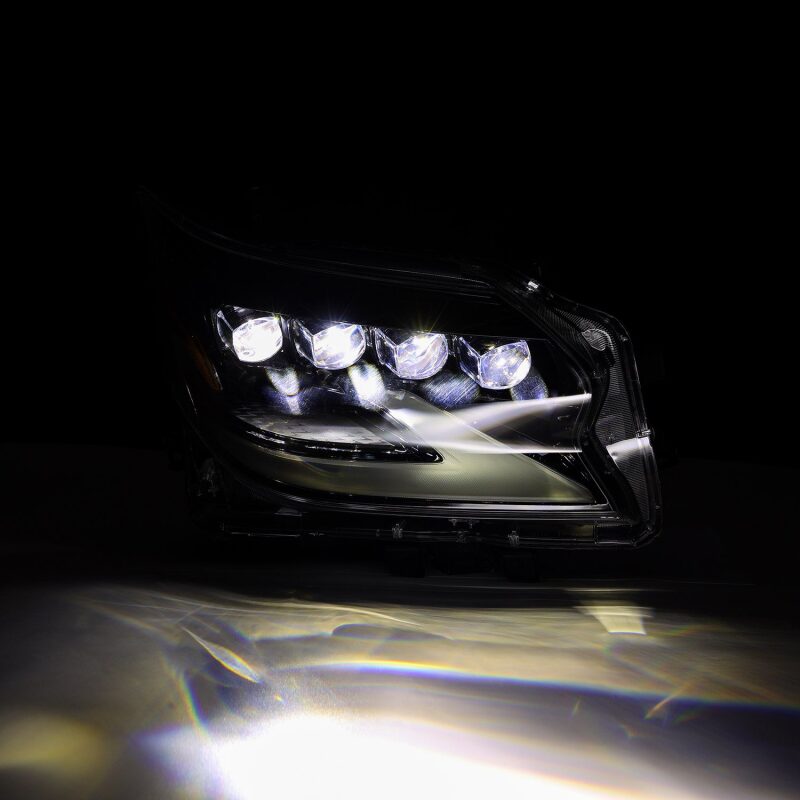 AlphaRex 880301 - ARX880301 - AlphaRex 14-19 Lexus GX460 (Non-AFS) NOVA LED Proj Headlights Alpha Black w/Activ Light/Seq Signal - Shipped in Europe - Tuningsupply.com
