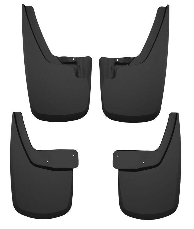 Husky Liners 58326 - HSL58326 - Husky Liners 23-24 GMC Canyon Crew Cab Front & Rear Mud Guards - Black - Shipped in Europe - Tuningsupply.com