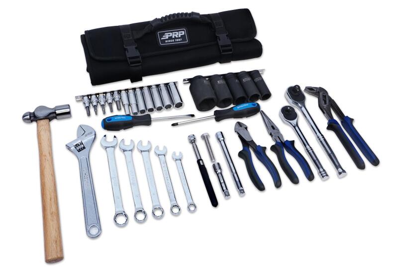 PRP Seats E132 - PRPE132 - PRP Kawasaki KRX Roll Up Tool Bag w/ 35pc Tool Kit - Shipped in Europe - Tuningsupply.com