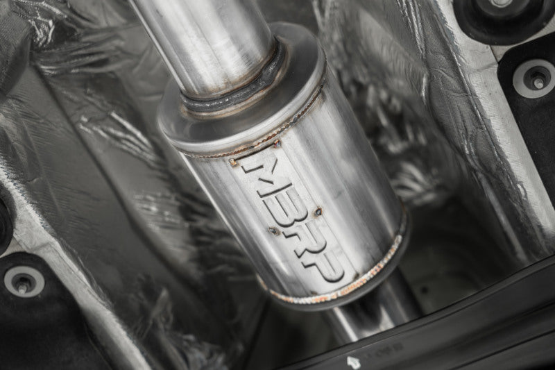 MBRP PS47093CF - MBRPS47093CF - MBRP 22-23 Hyundai Kona N 2.0L Turbo 3in Cat Back Dual Rear with Carbon Fiber Tips - T304 - Shipped in Europe - Tuningsupply.com