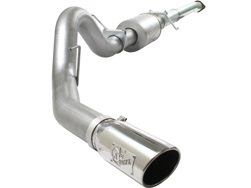 aFe 49-03041-P - AFE49-03041-P - aFe Atlas Exhaust 4in Aluminized Cat-Back w/ 304 SS Polished Tip 11-13 Ford F-150 EcoBoost V6 3.5L - Shipped in Europe - Tuningsupply.com