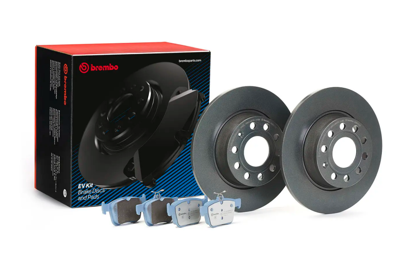 Brembo OE KT08025 - BREKT08025 - Brembo OE 12-21 VW Golf VII (5G1, BQ1, BE1, BE2) EV Brake Kit - Left Front - Shipped in Europe - Tuningsupply.com