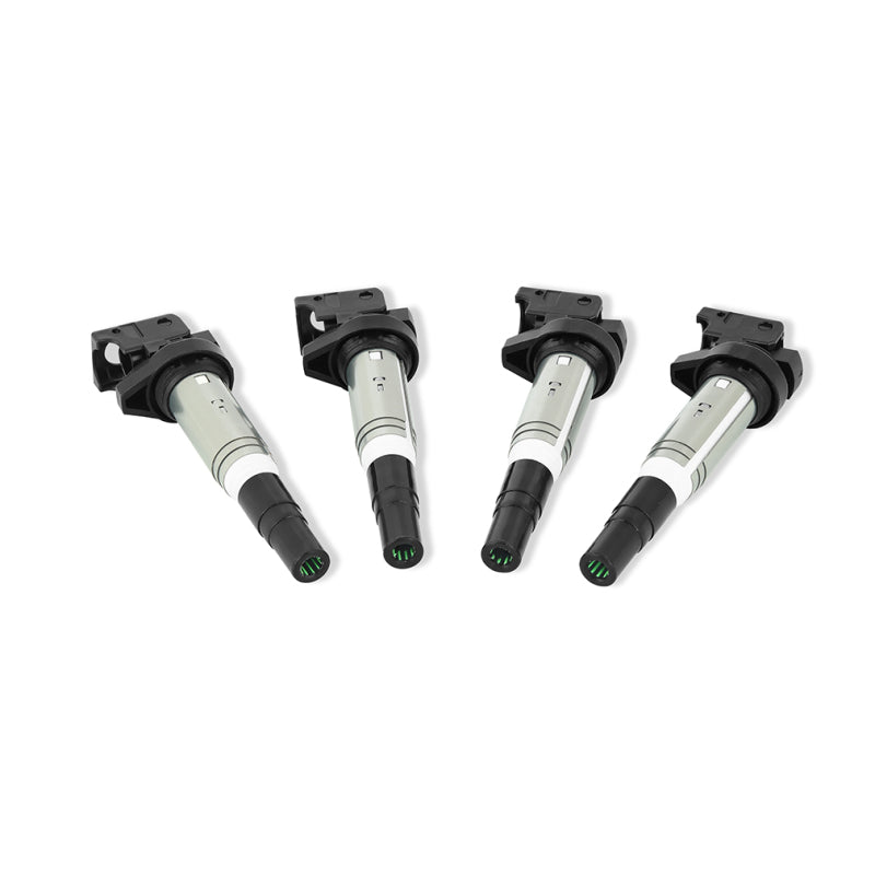 Mishimoto MMIG-BMW-0204 - MISMMIG-BMW-0204 - Mishimoto 2002+ BMW M54/N20/N52/N54/N55/N62/S54/S62 Four Cylinder Ignition Coil Set of 4 - Shipped in Europe - Tuningsupply.com