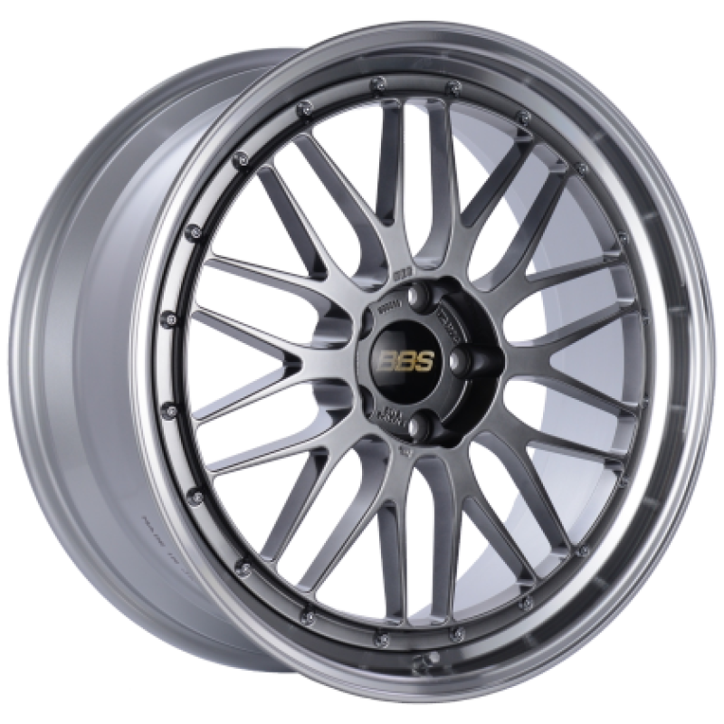 BBS LM198DBPK - BBSLM198DBPK - BBS LM 17x7.5 4x100 ET40 Diamond Black Center / Diamond Cut Lip Wheel -70mm PFS/Clip Required - Shipped in Europe - Tuningsupply.com