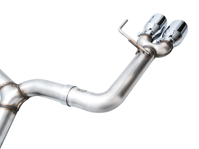 AWE Tuning 3020-42979 - AWE3020-42979 - AWE Tuning 2022+ VB Subaru WRX Track Edition Exhaust - Chrome Silver Tips - Shipped in Europe - Tuningsupply.com