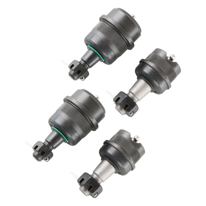 Synergy Mfg 4120 - SYN4120 - Synergy Jeep TJ/LJ/XJ/YJ/ZJ HD Knurled Front Ball Joint Set Dana 30/44 (w/2 Uppers + 2 Lowers) - Shipped in Europe - Tuningsupply.com