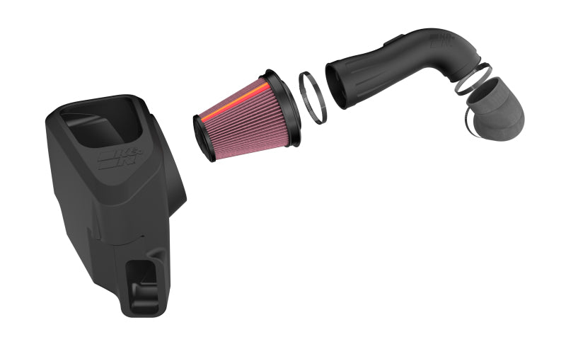 K&N Engineering - KNN50-3103 - K&N 20-25 Chevrolet Silverado 2500/3500 HD V8 6.6L NextGen Cold Air Intake - Shipped in Europe - Tuningsupply.com
