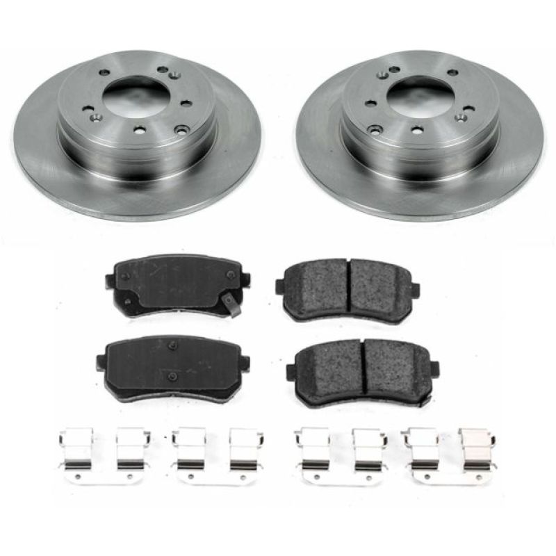 PowerStop KOE7505 - PSBKOE7505 - Power Stop 16-19 Hyundai Sonata Rear Autospecialty Brake Kit - Shipped in Europe - Tuningsupply.com